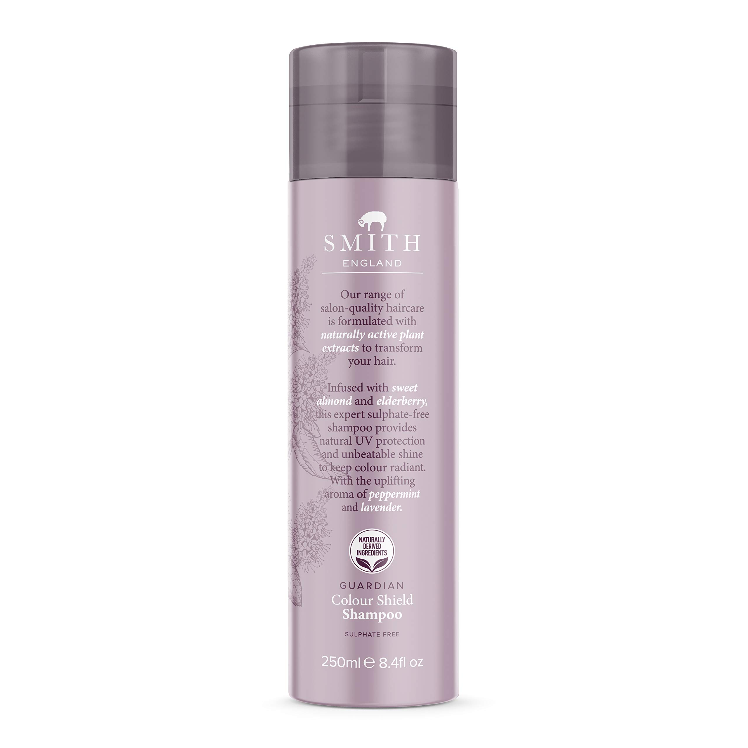 Smith England Guardian Colour Shield Hair Shampoo - 250ml for Color-Treated Hair | Protects & Nourishes Vibrant Hair Color | Perfect for Daily Use at Home or Salon
