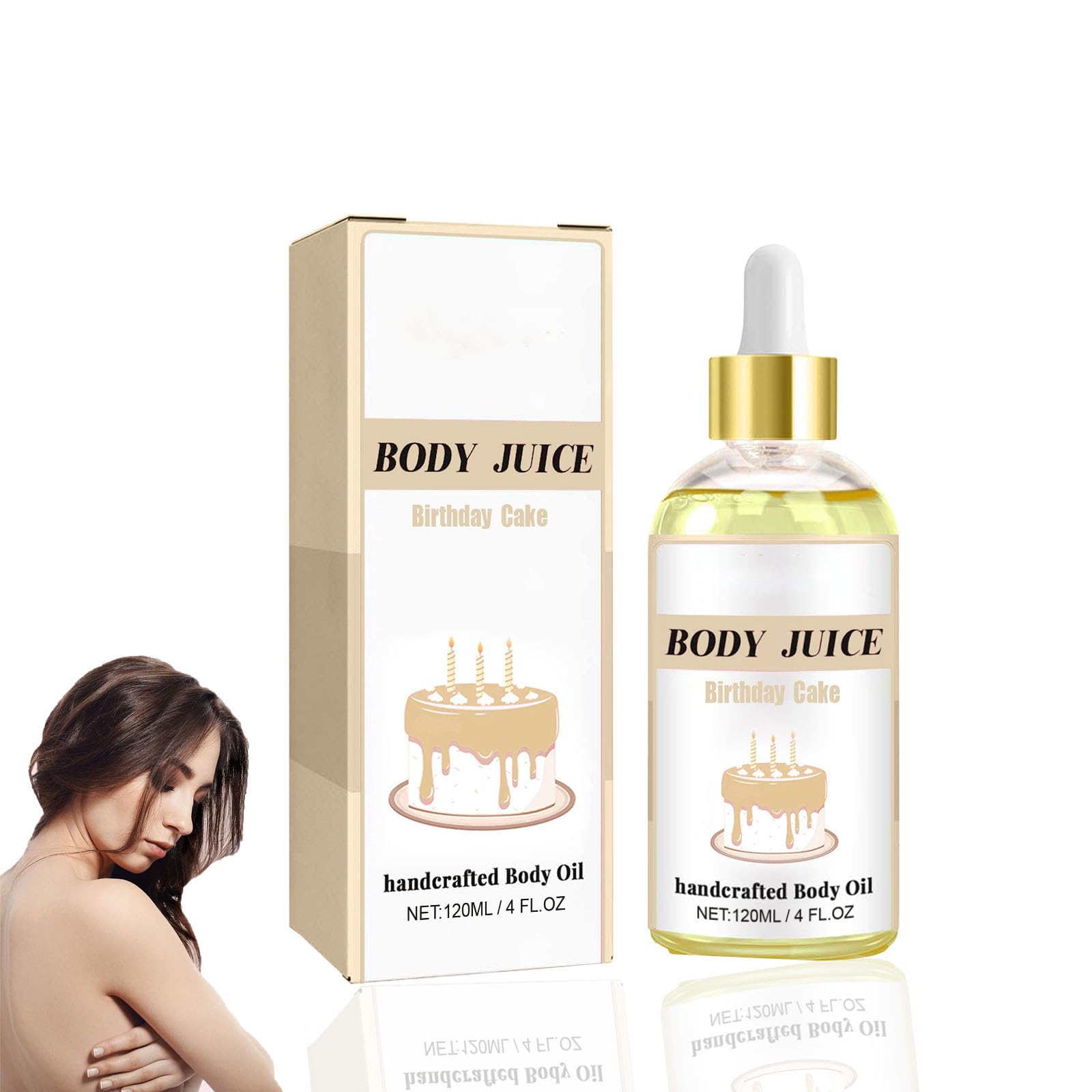 Essencia Scented Juicy Body Oil - Coconut Cream Pie Moisturizing Body Lotion for Dry Skin | Hydrating & Nourishing for All-Day Softness | Perfect for Massage, After Shower & Daily Skincare Routine