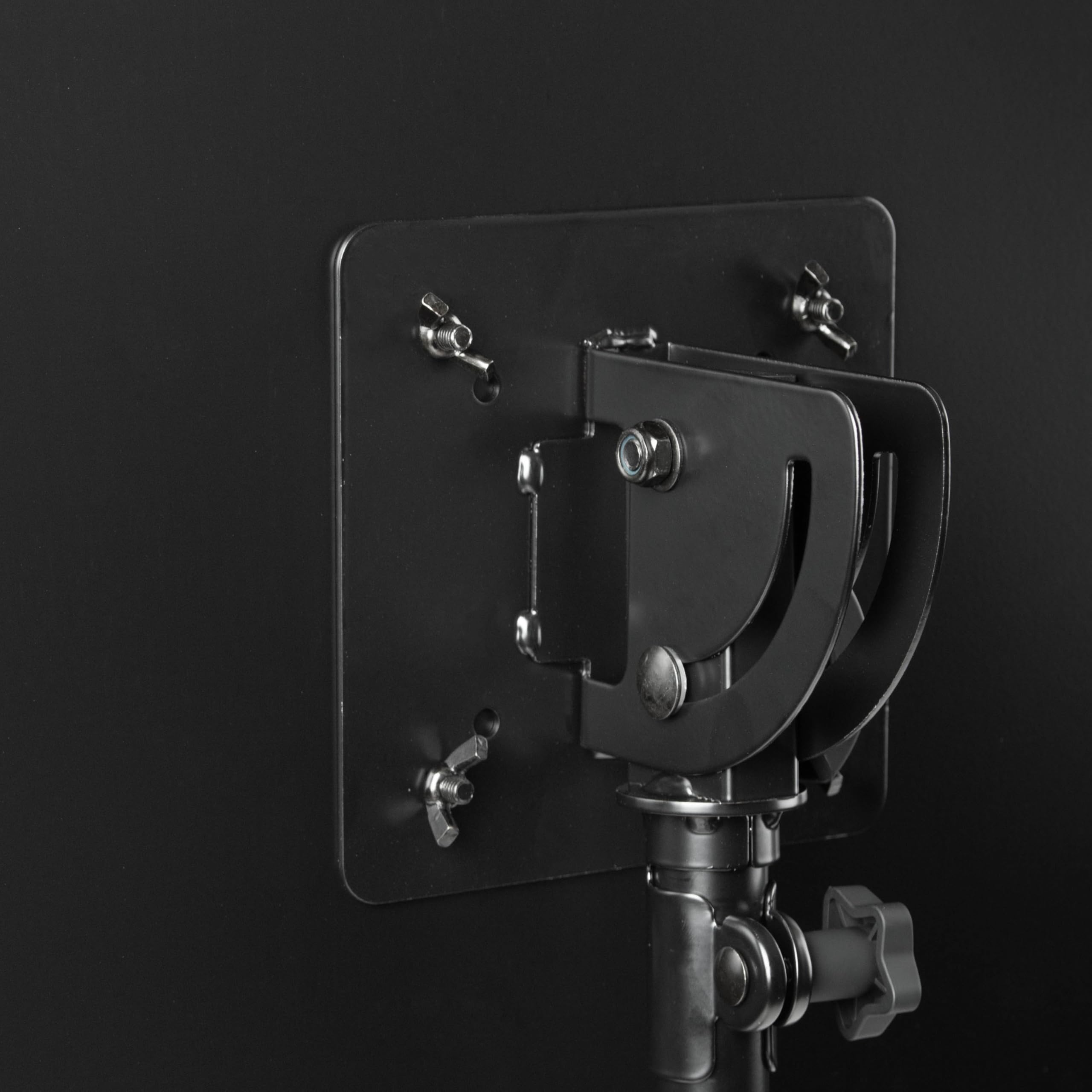 Gator Frameworks Adjustable Multi-Media Gear Stand with 100x100 VESA Mount | Height Adjustable 28-44
