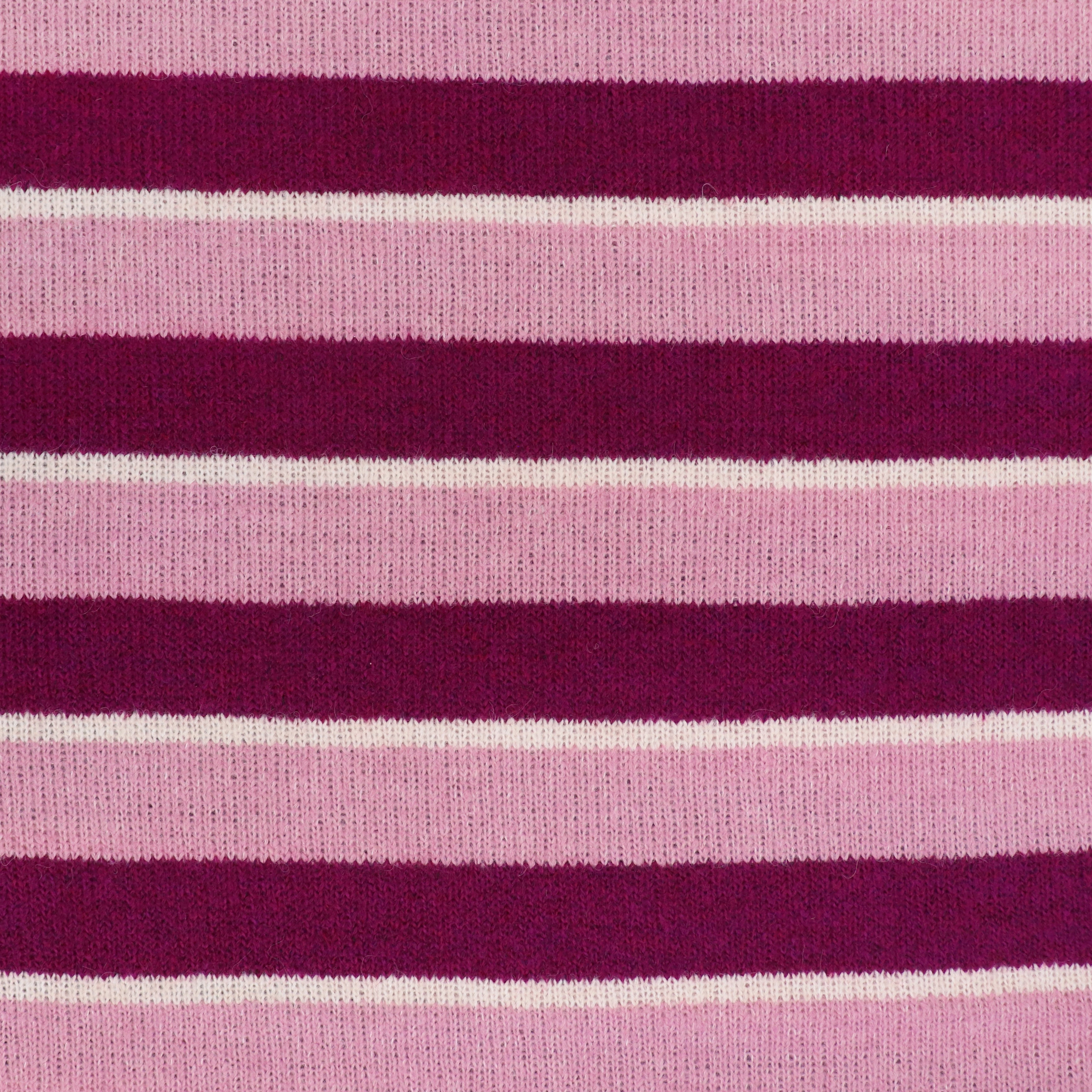 Premium Yarn Dyed Knit Fabric - Soft Pink Stripe Pattern - 45cm Wide - Perfect for DIY Crafts, Sewing Projects & Home Decor