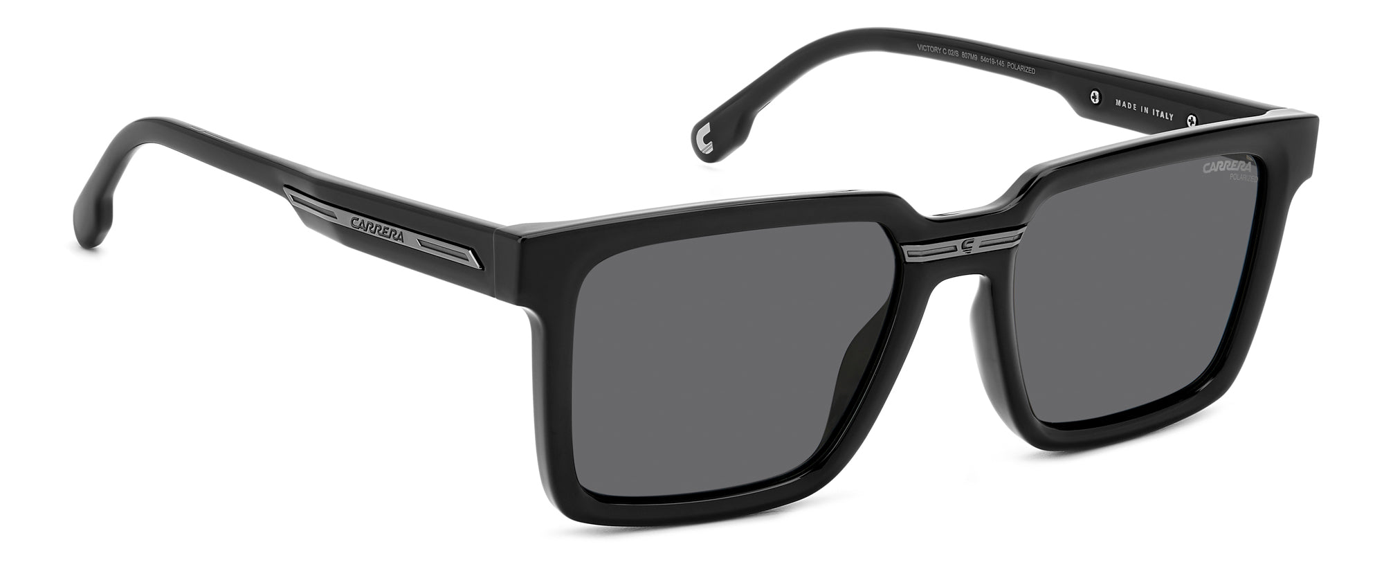 Carrera Victory C 02/S Sunglasses - Polarized UV Protection Sports Shades for Running Cycling Driving - Trendy Aviator Style for Men & Women