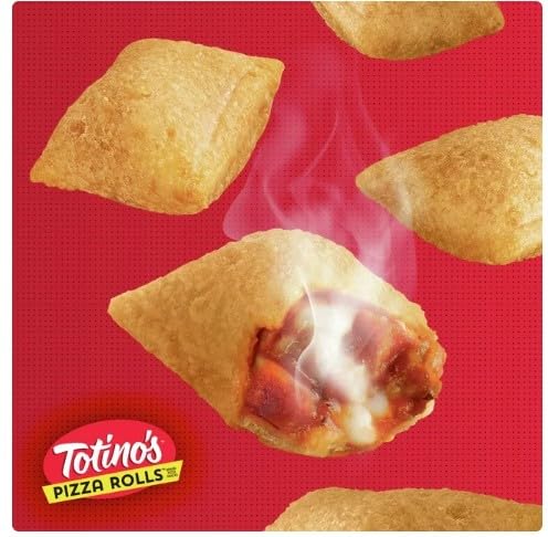 Salutem Vita - Totino's Pizza Rolls, Combination, Frozen Snacks, 50 Count (Pack of 4) - Perfect for Parties, Game Nights & Quick Meals