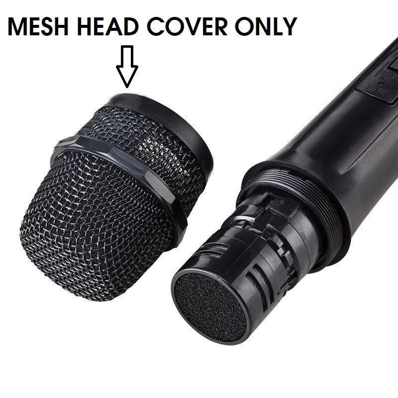 Replacement Microphone Grill Mesh Head Cover - Compatible with Shure SM58, SM57, Beta 58A - Durable Stainless Steel Mic Grille for Professional Audio Recording, Live Performances & Studio Use