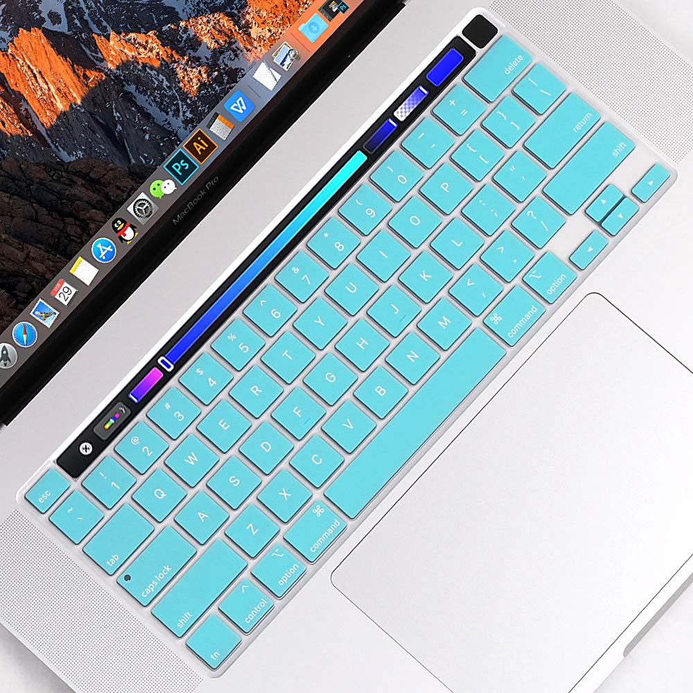 **Shockproof Hard Shell Case for MacBook Pro 16 inch (Model A2141, 2019-2020) - Heavy Duty Protection, Sky Blue - Perfect for Travel, Work & School**