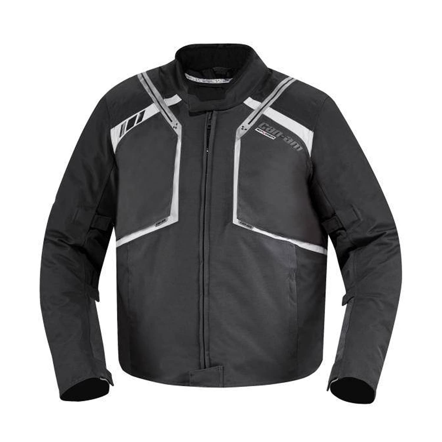Can-Am Men's Modern Motorcycle Jacket - Durable & Stylish Riding Gear for Harley, Cruiser & Adventure Bikes - Perfect for Commuting, Road Trips & Motorcycle Events