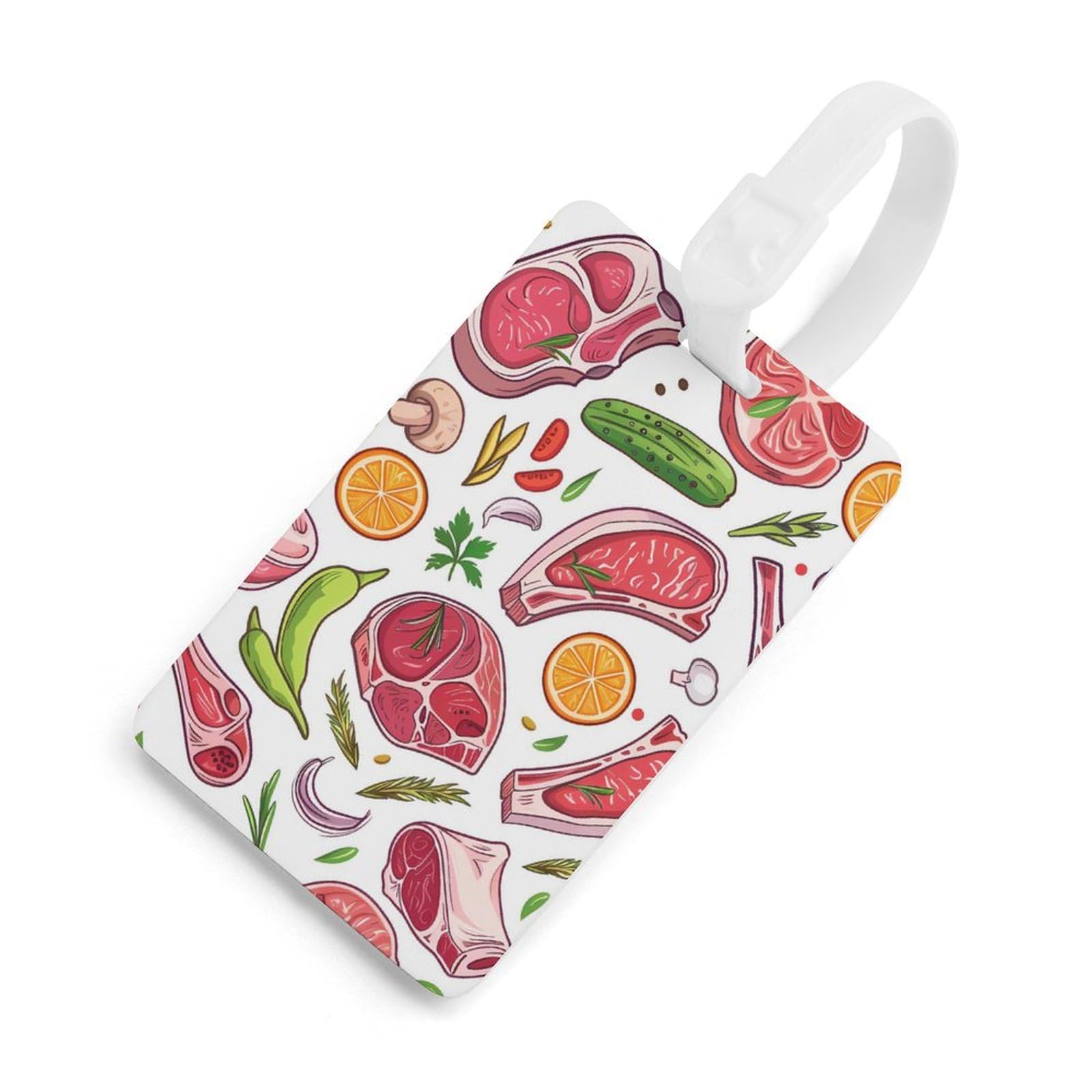 Durable TPU Luggage Tags for Suitcases - Cute Personalized ID Baggage Tags for Travel - Perfect for Men & Women - Ideal for Airports, Cruises & Business Trips
