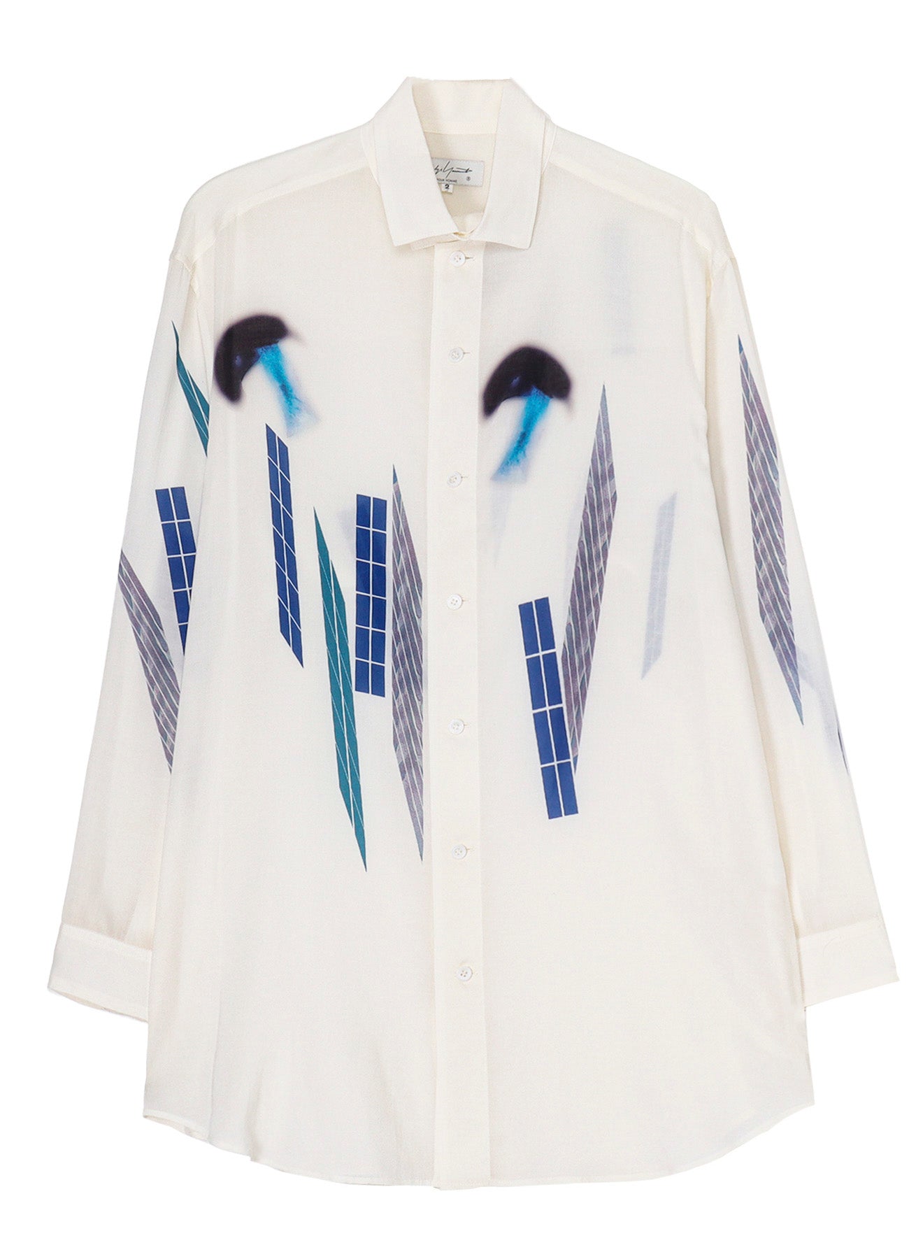 Stylish Blue Cellulose Motif Blouse for Women - Trendy Floral Print Top for Casual Wear, Office & Party Outfits