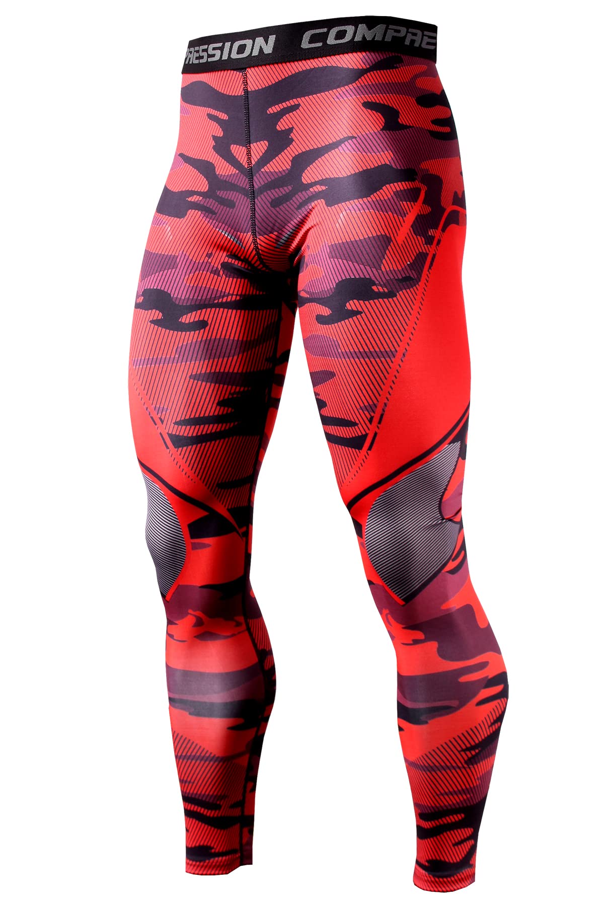 Men's Long Sleeve Compression Shirt & Workout Pants Set - Moisture Wicking Athletic Running Sports Gear - Gym Tights & Performance Leggings in Black - Perfect for Running, Training & Fitness Workouts