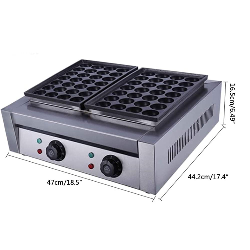 Electric Non-Stick Takoyaki Maker Machine - 56 Ball Capacity for Octopus Balls, Meatballs & Snacks - 4000W Fast Heating, Easy to Clean - Perfect for Home Kitchen, Parties & Street Food Business