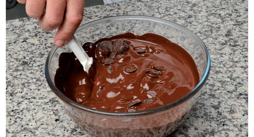 Premium Felchlin Sao Palme 43% Milk Couverture Chocolate - 4.4 lb Bulk Baking Chocolate for Desserts, Pastries & Professional Confectionery - Perfect for Chocolate Truffles, Cake Decorating & Gourmet Recipes
