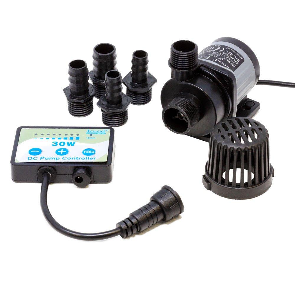 Jebao DCS 1200 Marine Sump Pump - 1200GPH Submersible Water Pump for Aquarium, Fish Tank, Pond & Saltwater - Energy Efficient & Quiet Operation for Home & Commercial Use