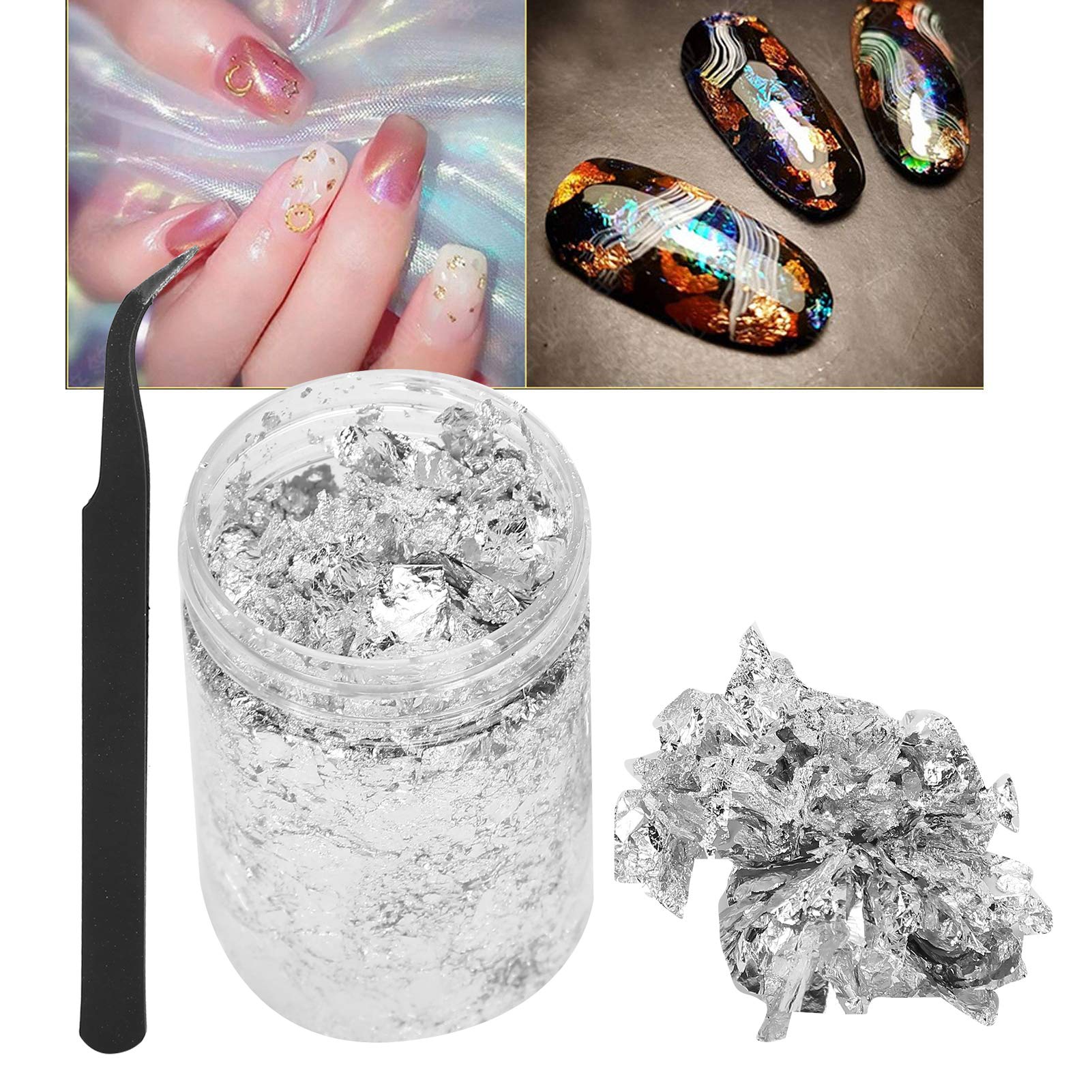 Premium Gold Foil for Nail Art - Anti-Oxidation, Long-Lasting & Portable - Perfect for DIY Home Nail Salon, Professional Nail Design & Manicure Accessories