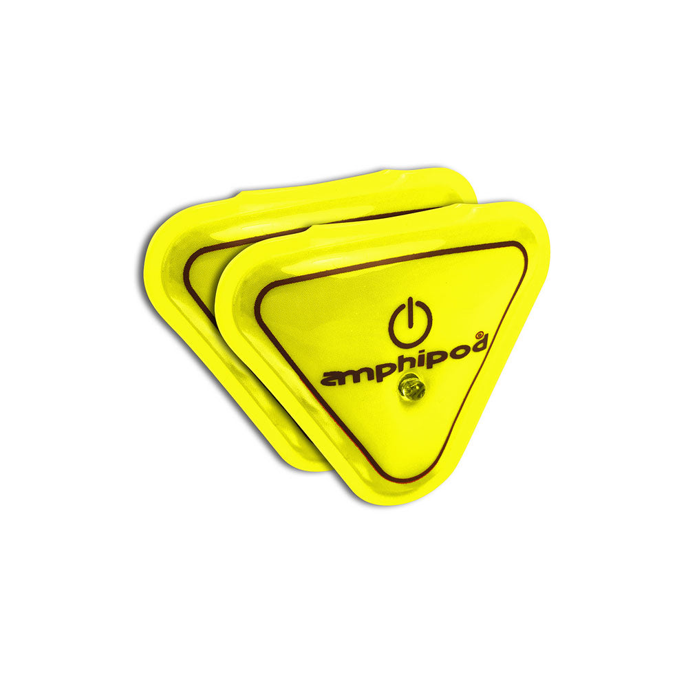 Amphipod Vizlet Flash Mini 2 Pack - High Visibility LED Safety Lights for Running, Cycling & Night Activities - Waterproof & Lightweight for Outdoor Sports