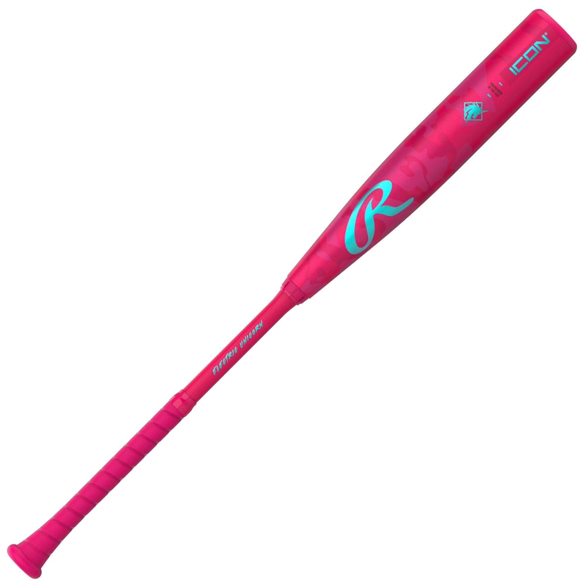 2025 Rawlings Icon Electric Unicorn 3 BBCOR Baseball Bat -33/30 Size | High Performance Youth & Adult Baseball Equipment for Games & Training | RBB5IPK3
