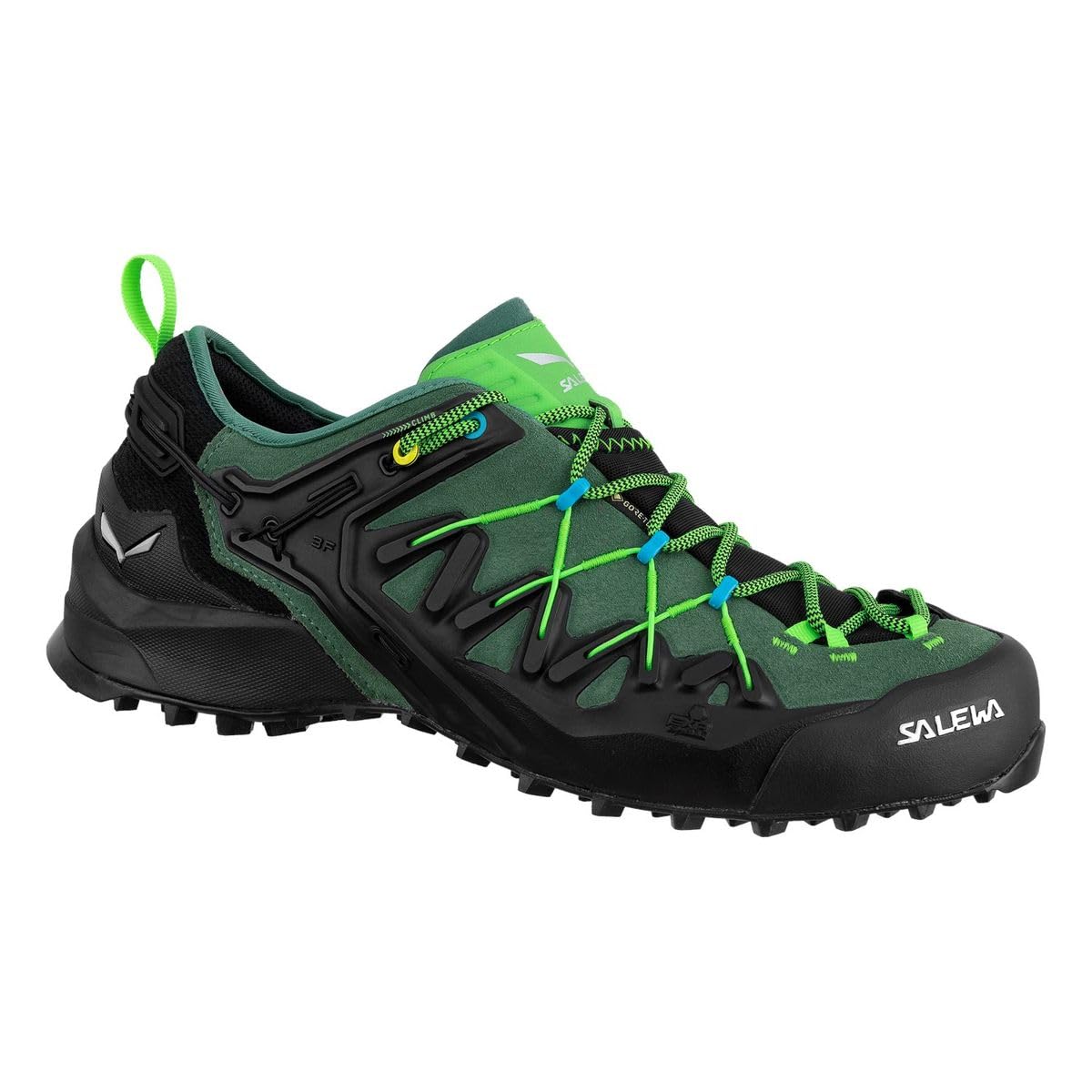 Salewa Men's Camping and Hiking Shoes - Lightweight Waterproof Outdoor Boots for Trail Running & Backpacking (Size 9.5 US) - Perfect for Mountain Trekking and Adventure Travel