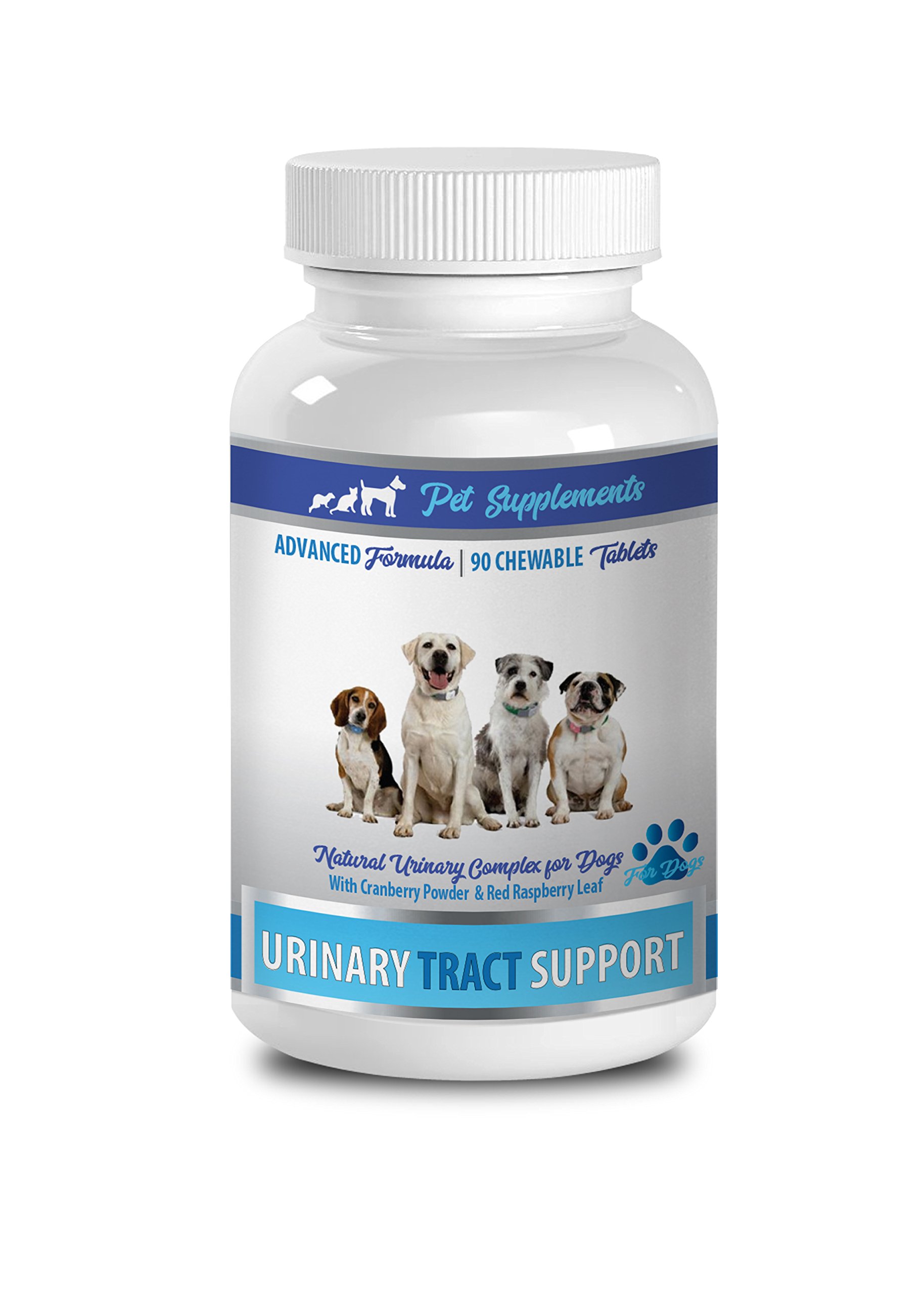 Premium Dog Urinary Care Chews - Urinary Tract Support Treats with Corn Silk & Powerful Herbal Complex - 90 Count Bottle for Healthy Bladder - Ideal for Senior Dogs & UTI Prevention at Home