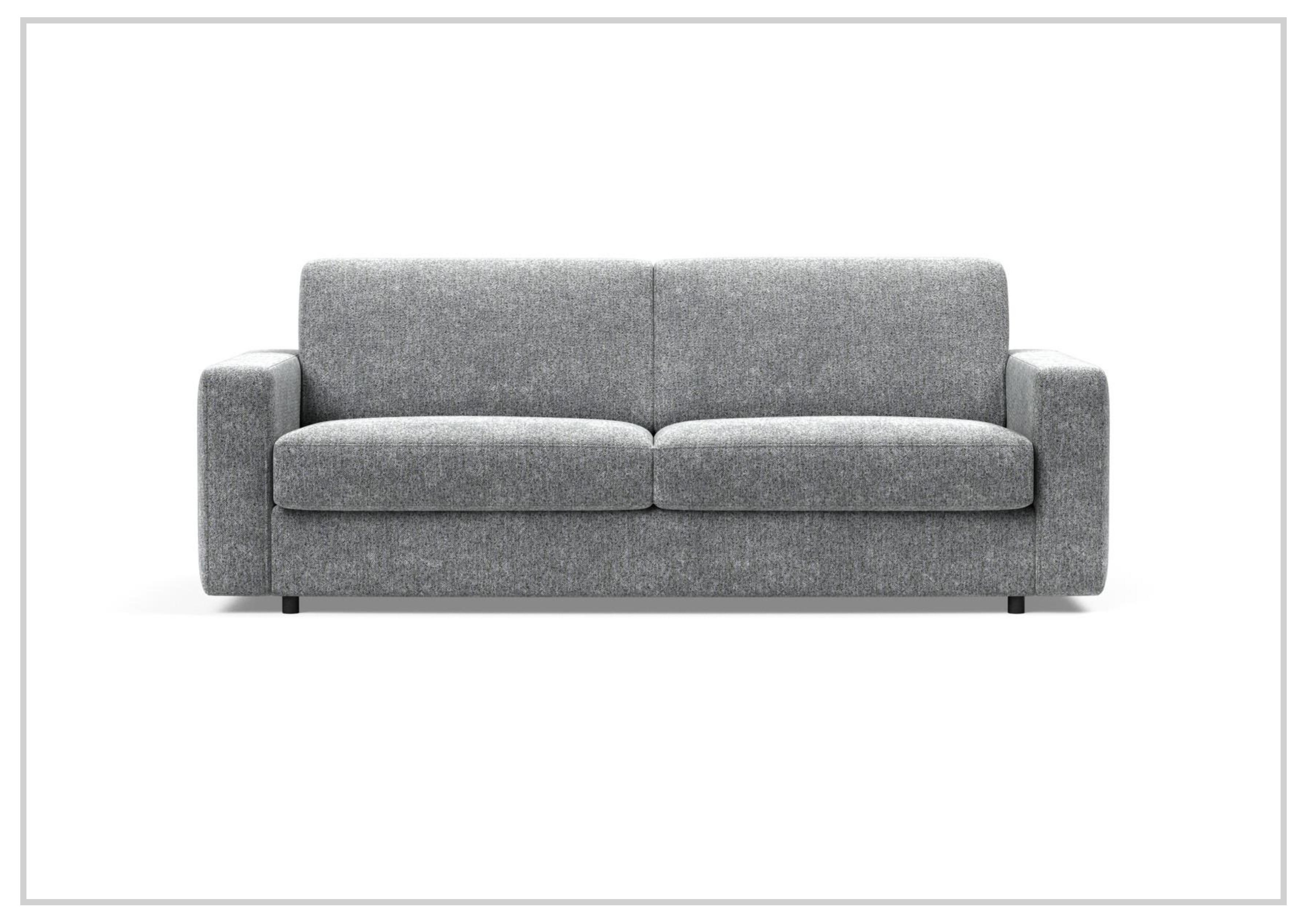 Innovation Living Carnell Fabric 2-Seater Queen Size Sofa Bed - Convertible Sleeper Sofa for Small Spaces, Guest Room & Apartment Living