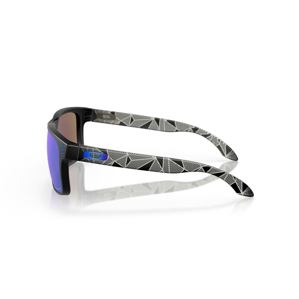 Oakley Holbrook Matte Black Prizm Sapphire Polarized Sunglasses 0OO9102 9102H0 - Stylish UV Protection for Outdoor Sports & Driving
