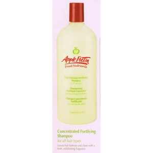 Apple Pectin Fortifying Shampoo Concentrate for Damaged Hair - 33.8 oz (1 Liter) - Deep Repair & Strengthening Treatment for Dry, Brittle Hair - Salon Quality Hair Care at Home