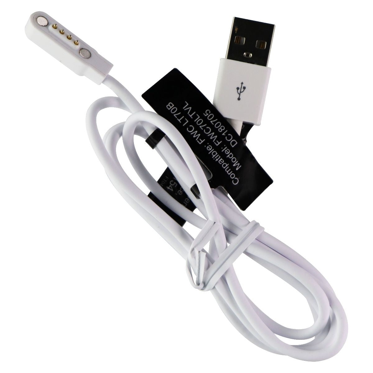 3 Foot USB Charging Cable for Verizon Smart Locator LT70B - White (FWC70LTVL) | Fast Charging Cord for GPS Tracking Devices | Perfect for Travel, Hiking, and Pet Tracking