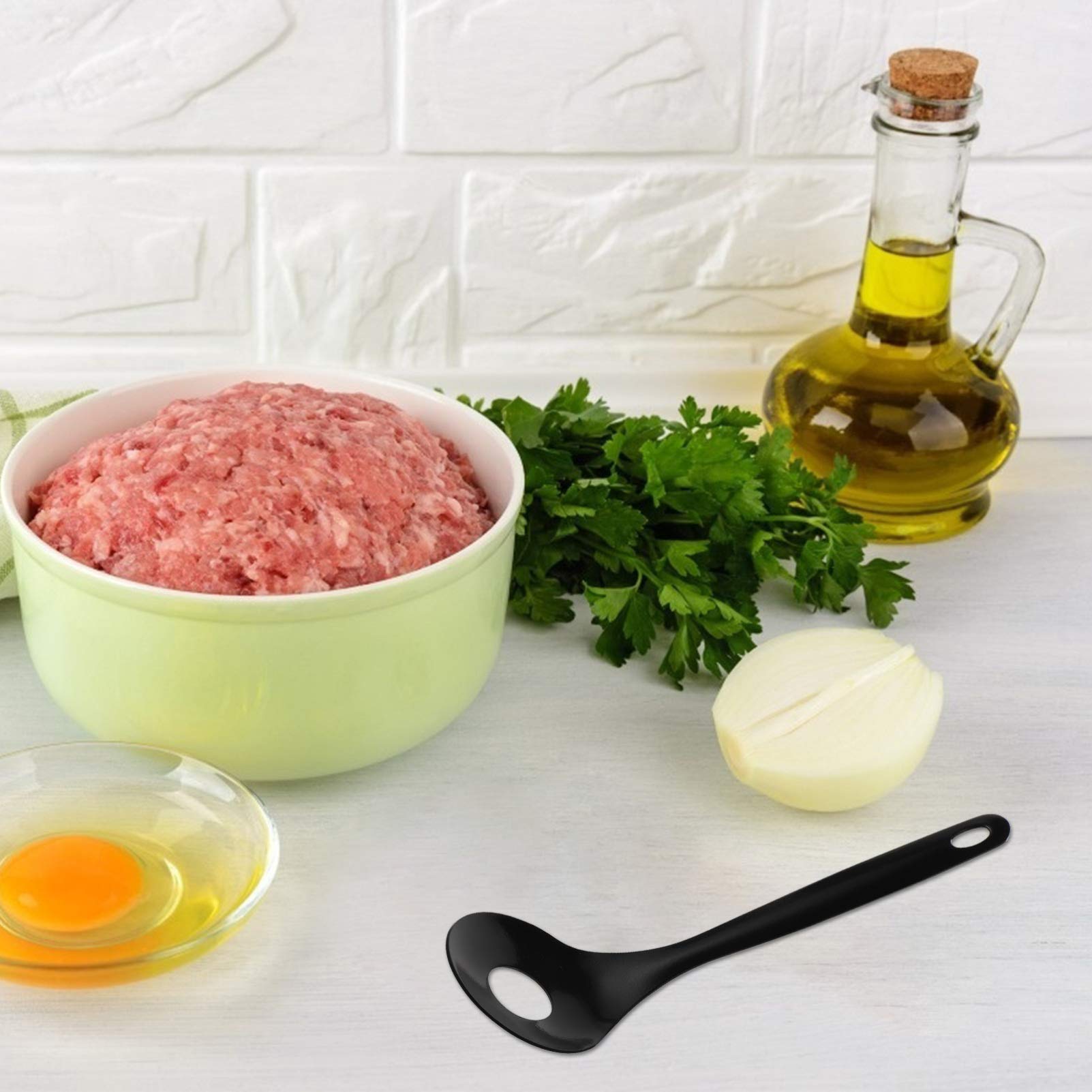**Hemoton Stainless Steel Meatball Maker Scoop - DIY Meatball, Spaghetti, Fish & Prawn Patties Maker - Perfect for Home Cooking, Dumplings, and Italian Cuisine**