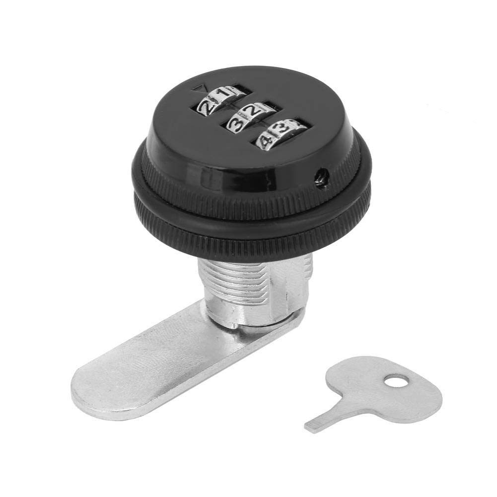Combination Cam Lock - Keyless Mechanical Password Cabinet Lock for Drawers, Mailbox, Deposit Box & Security Boxes | Secure Storage for Home, Office & Commercial Use
