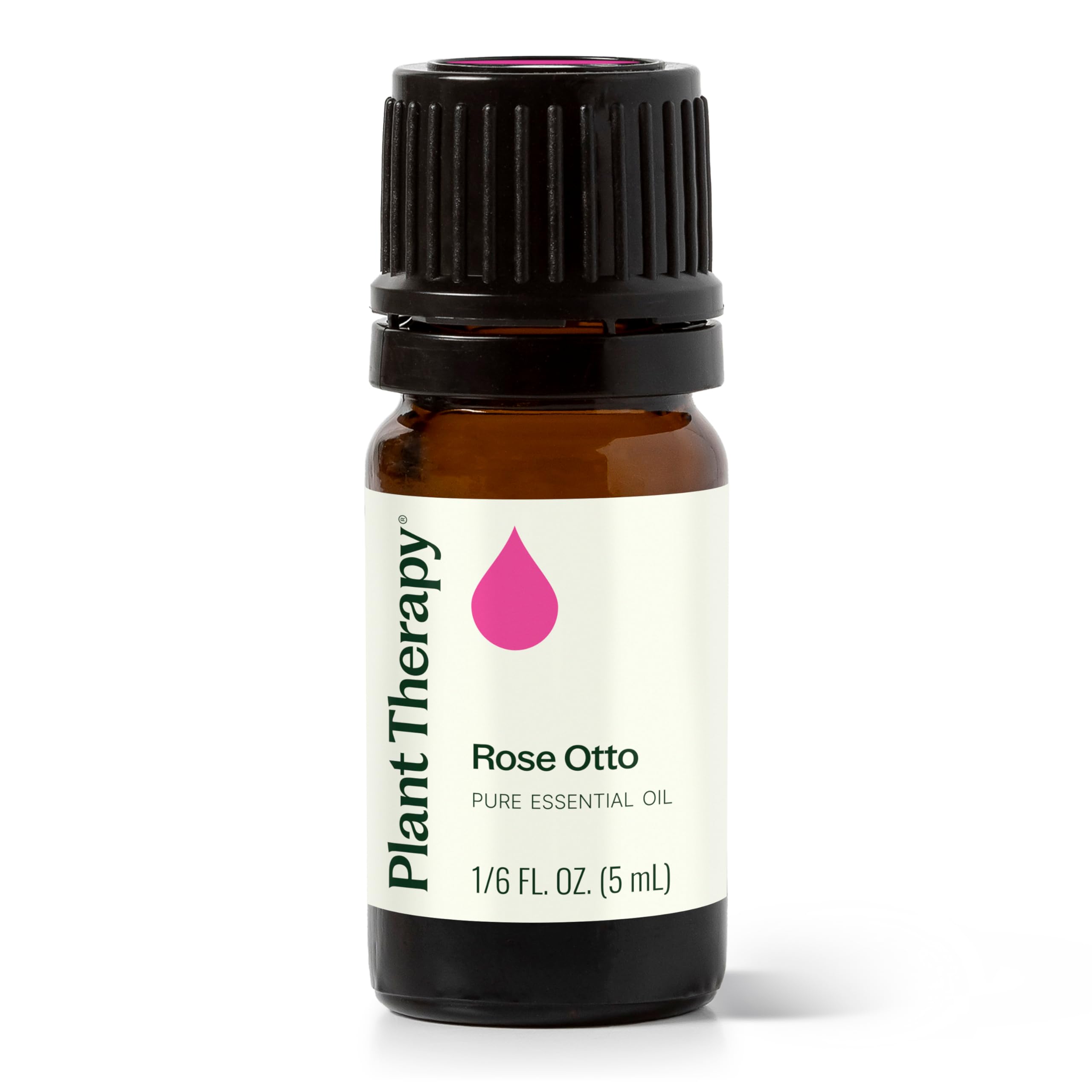 Plant Therapy Rose Otto Essential Oil 5 mL (1/6 oz) - 100% Pure, Undiluted, Therapeutic Grade for Aromatherapy, Massage & Skin Care | Natural Stress Relief & Emotional Balance
