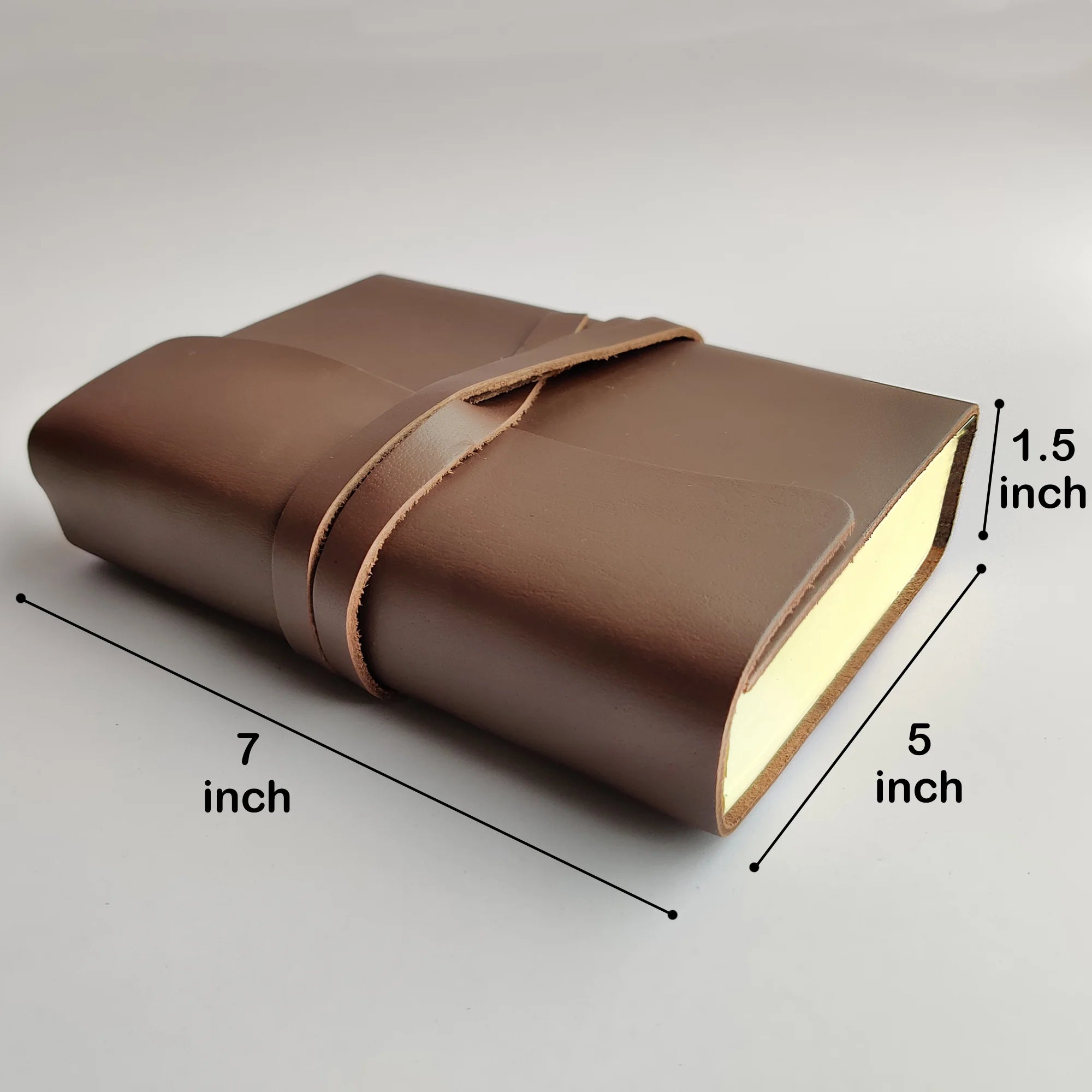 Vintage Leather Journal - Lined Notebook for Writing, Travel Diary & Note Taking - Perfect for Journaling, Sketching & Gift Giving