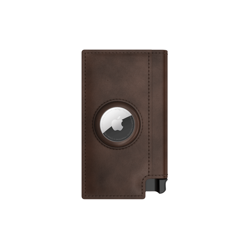Premium AirTag Wallet - Slim RFID Blocking Leather Wallet with Key Finder Tracker for iPhone - Perfect for Travel, Daily Use & Anti-Theft Protection