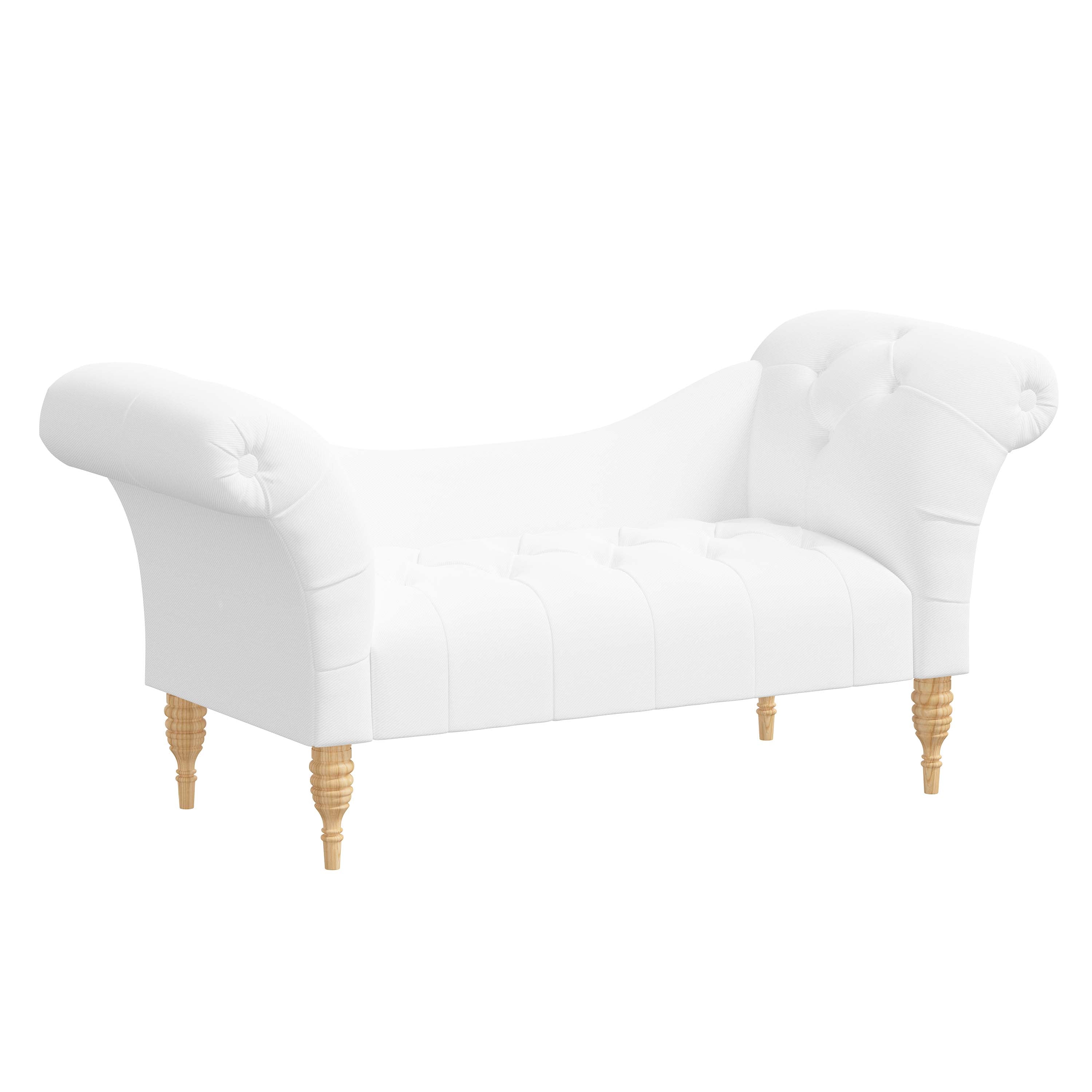Orwell Settee - Modern Upholstered Sofa for Living Room, Lounge & Office - Comfortable 3-Seater Couch with Sturdy Wooden Frame - Perfect for Small Spaces & Home Decor