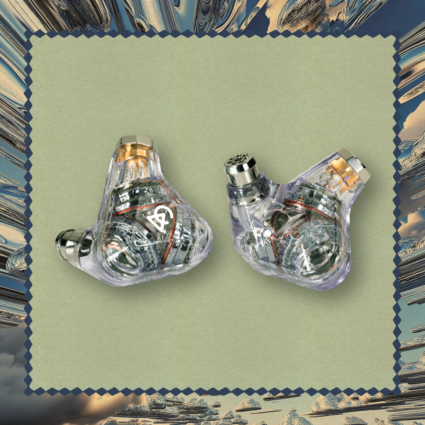 Campfire Audio Trifecta Spectral Collection In-Ear Monitors - Premium HiFi Earphones for Audiophiles, Musicians & Music Lovers | Perfect for Studio Recording, Live Performances & Daily Commuting