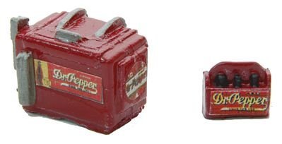 Custom Vintage Style Chest Soda Machine with Case - Dr. Pepper Flavor | Perfect for Home Bars, Man Caves & Retro Decor