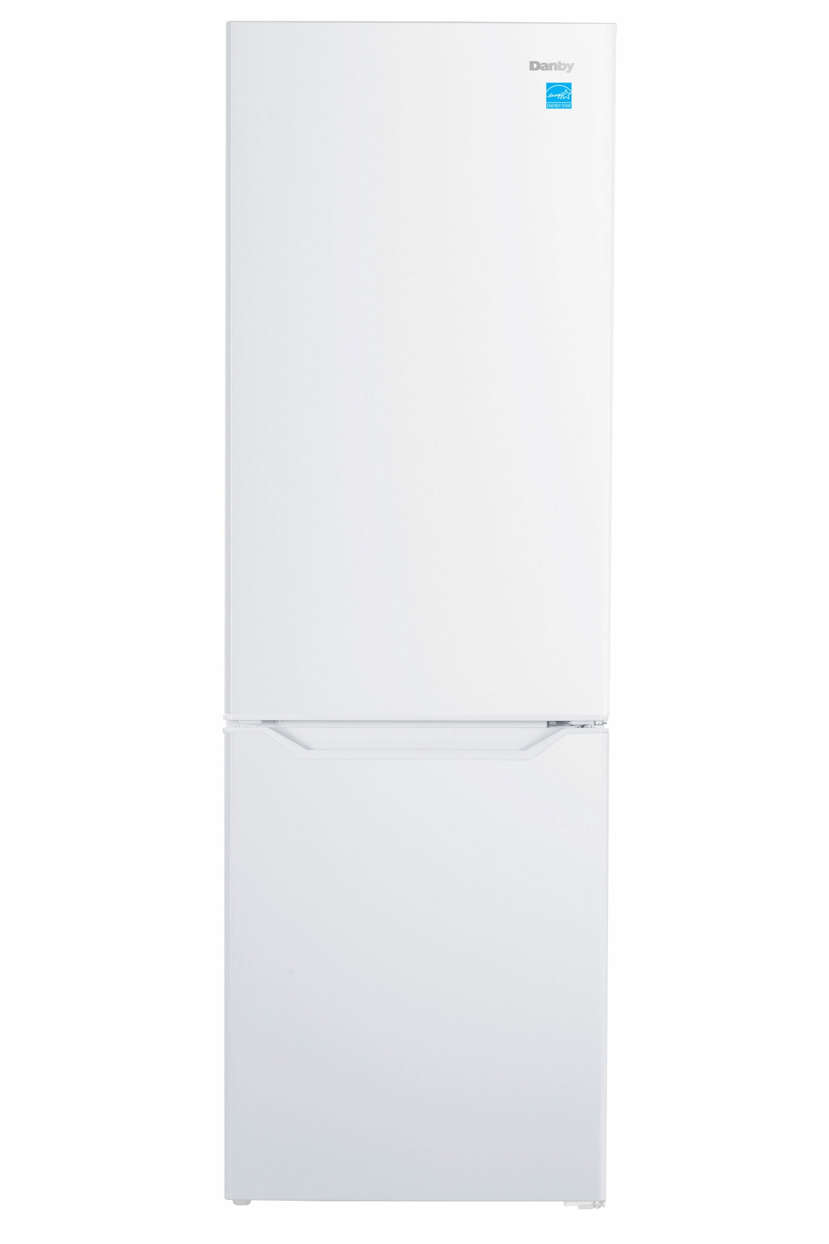 Danby DBMF100B1WDB 10 cu. ft. Compact Refrigerator with Bottom Freezer - White - Perfect for Dorms, Offices & Small Apartments