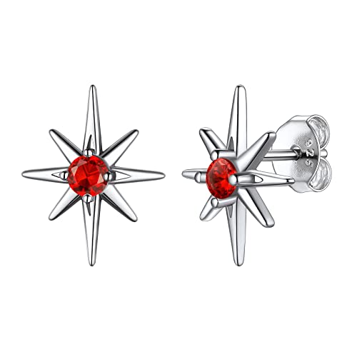 earrings-07. July(Created Ruby)