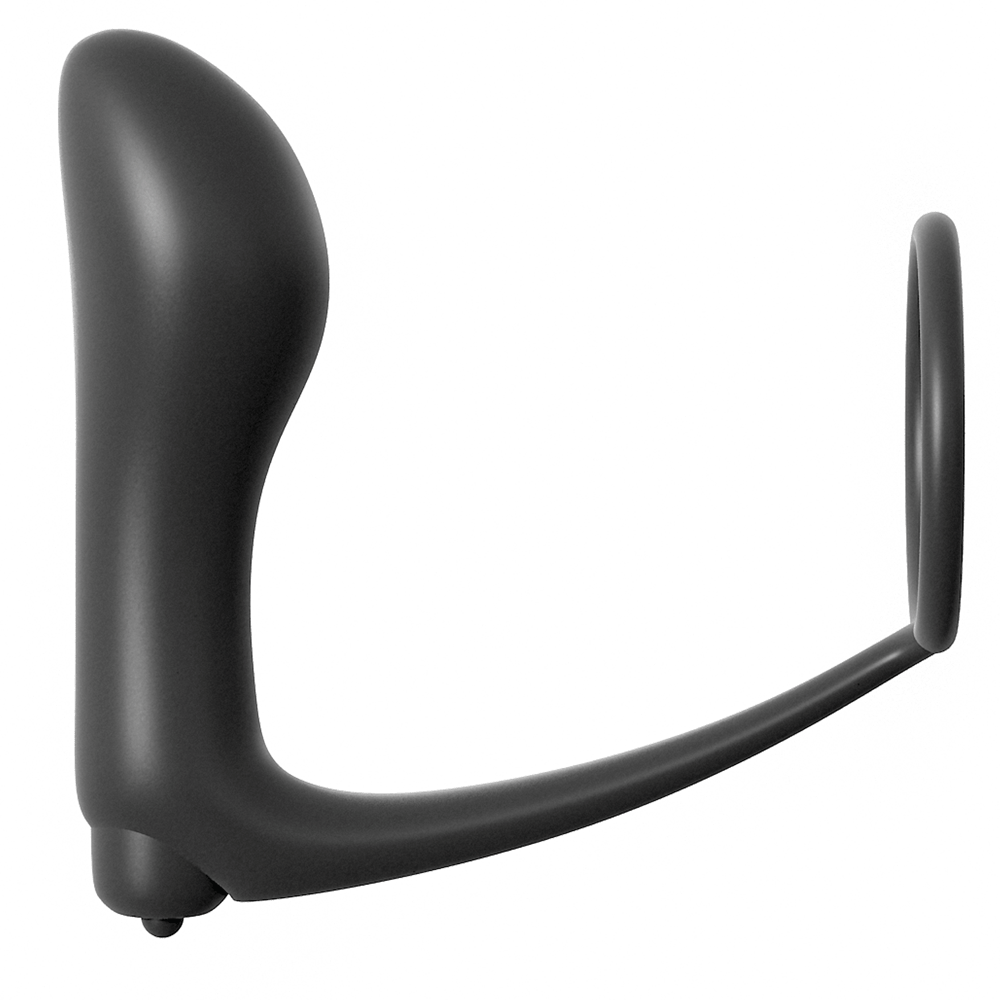 Anal Fantasy Collection - Vibrating Cock Ring & Butt Plug Set for Couples - Enhance Intimacy & Pleasure - Perfect for Role Play & Spicing Up Your Sex Life