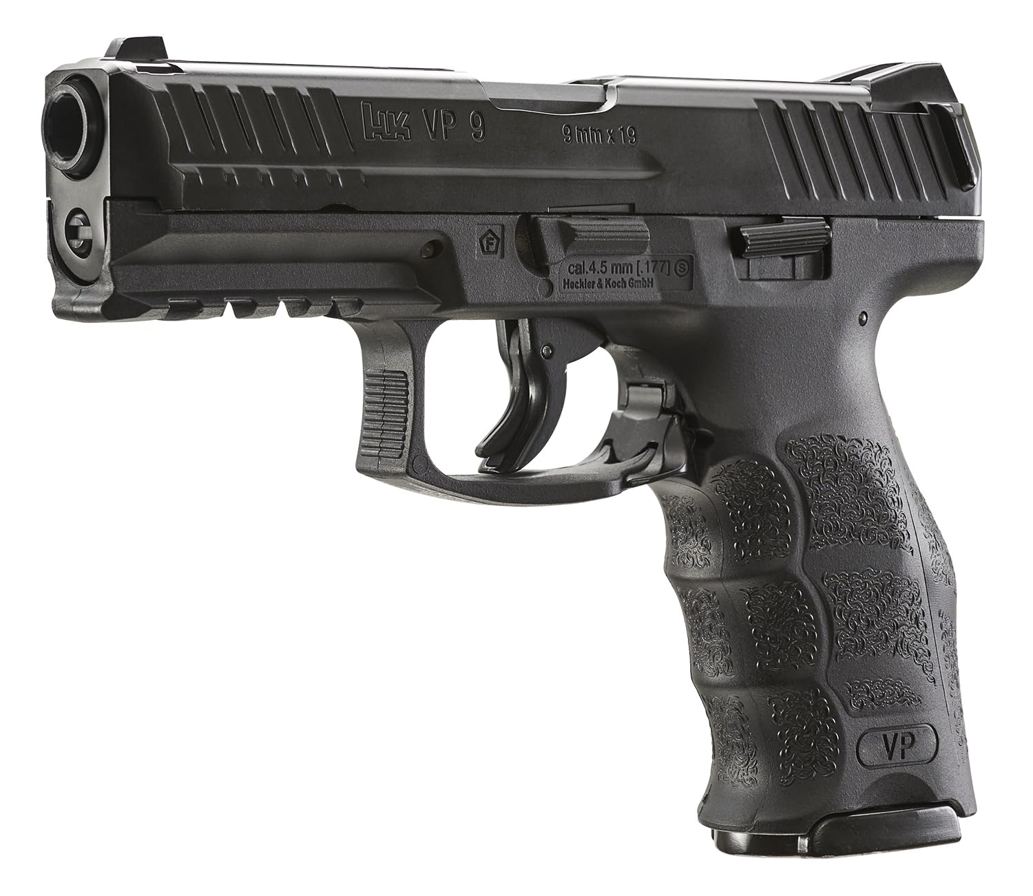 Umarex HK VP9 Blowback .177 Caliber BB Air Pistol - Realistic CO2 Powered Airgun for Target Shooting & Training | Heckler & Koch Licensed Replica