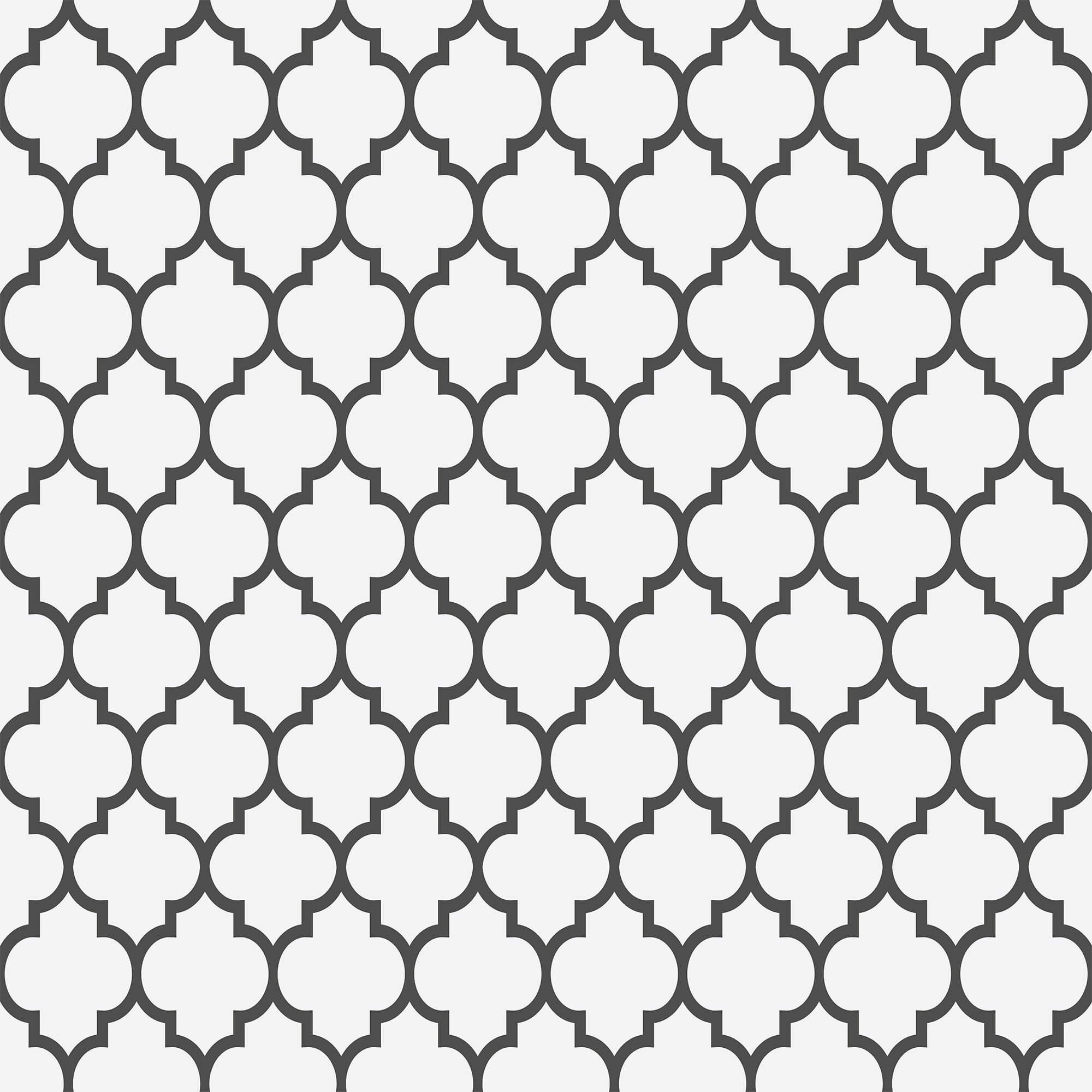 White Geometric Tile Adhesive Peel and Stick Removable Wallpaper - Self-Adhesive Wall Decal for Kitchen, Bathroom, Bedroom & Office Decor