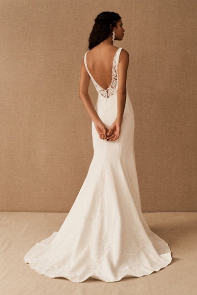 Jenny Yoo Portia Gown - Elegant Wedding Dress for Brides | Perfect for Beach, Garden & Formal Weddings
