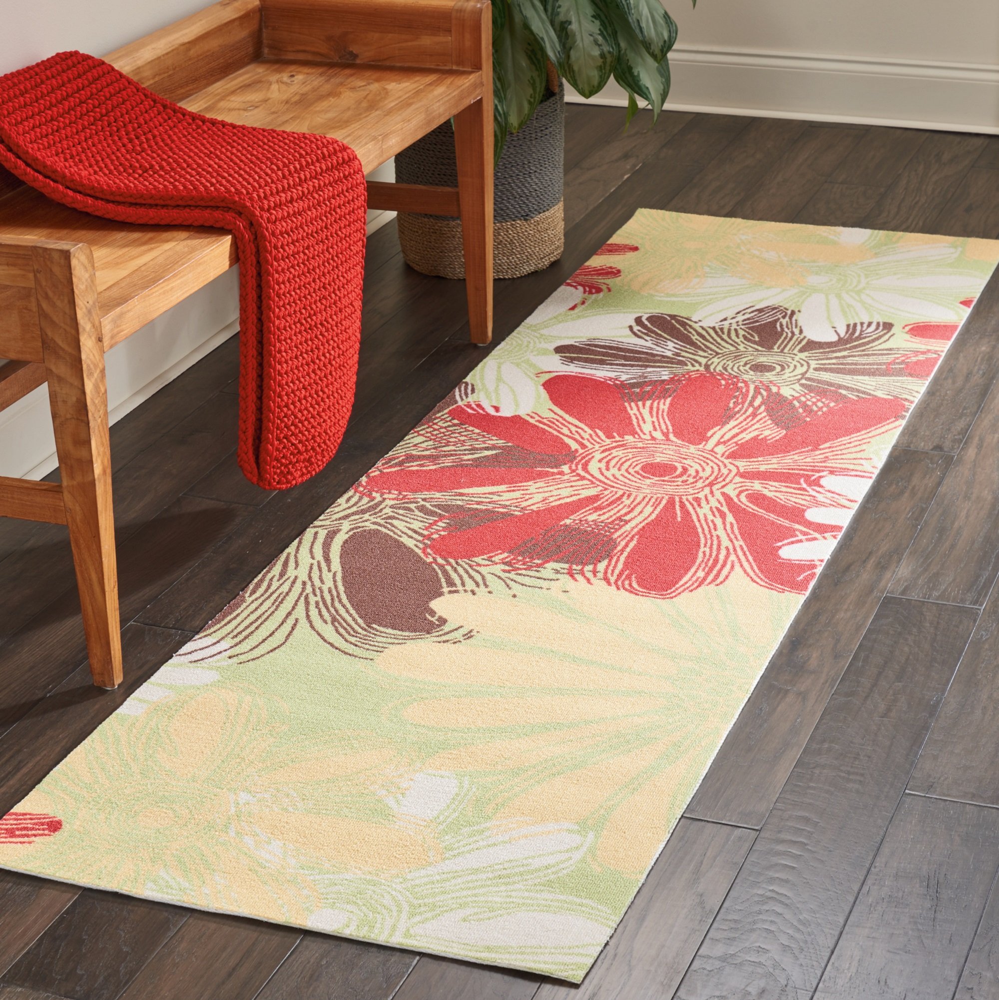 Nourison Indoor/Outdoor Green 2'3
