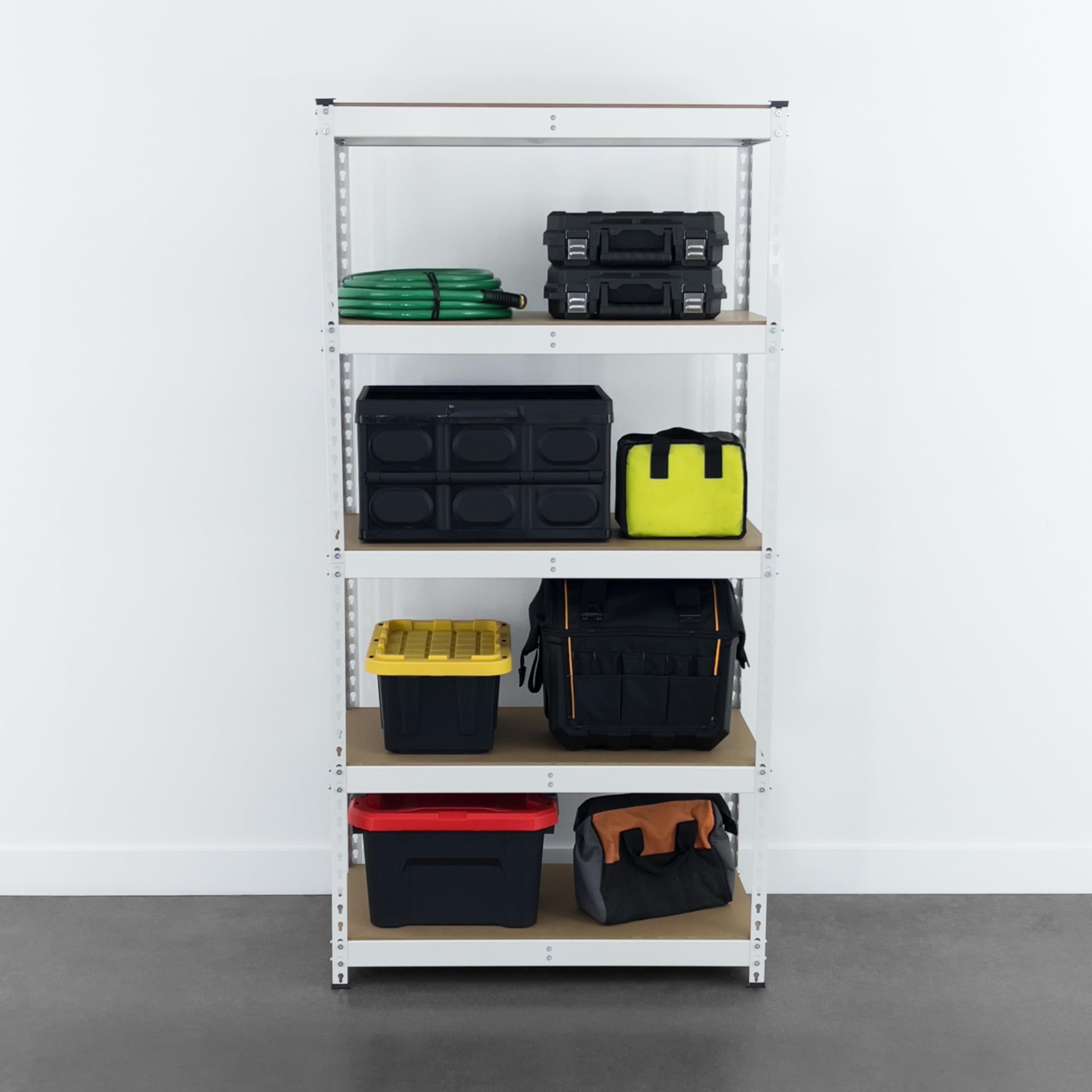 MonsterRax 5-Tier Heavy Duty Steel Garage Shelving Unit - 18