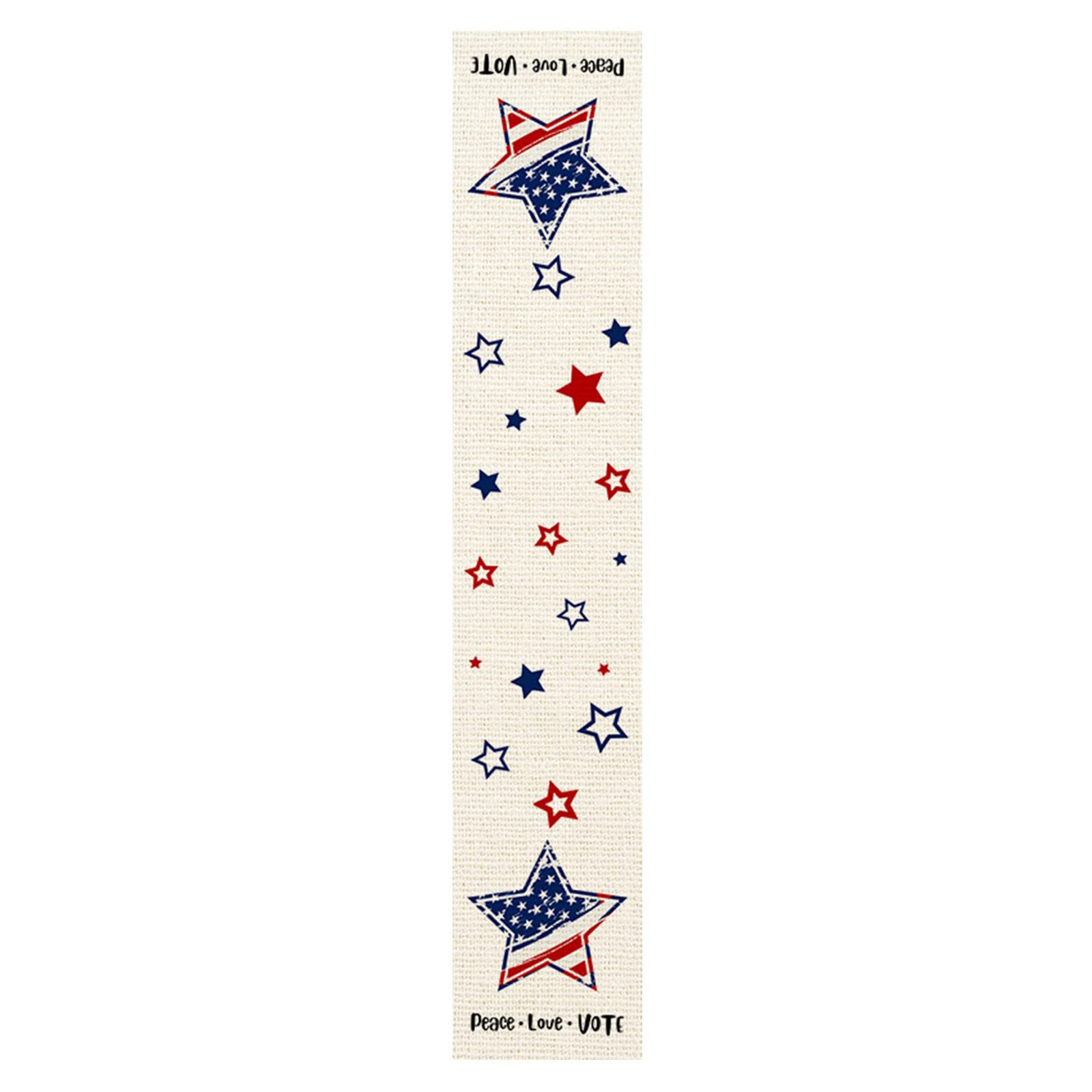 Purple Farmhouse Kitchen Table Runner - Decorative Dining Scarf for Independence Day, Baby Girl Room Decor, Table Dresser Banner, Perfect for Home, Party, and Seasonal Celebrations