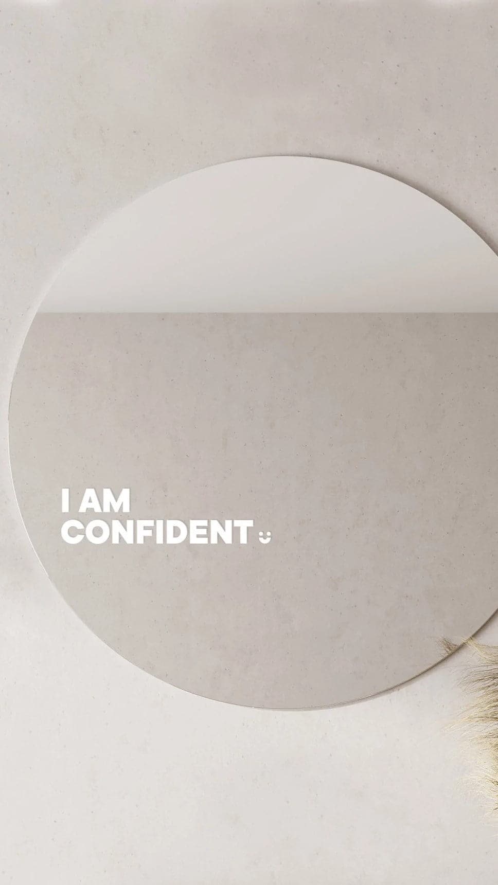 Empowering Affirmation Mirror Sticker - Motivational Positive Quotes for Self-Confidence & Daily Inspiration - Perfect for Bathroom, Bedroom & Office Decor