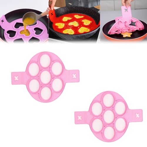 Pink round(2Pcs)