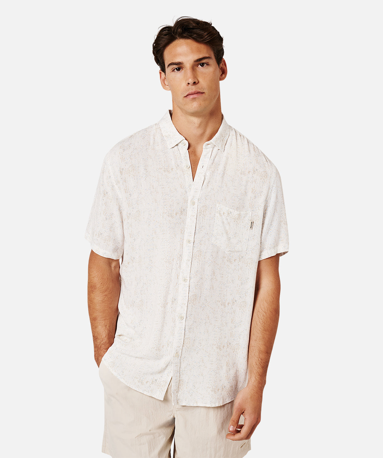 Florencia Short Sleeve Shirt in Sage Green | Women's Casual Button-Up Top for Summer & Spring | Perfect for Office, Date Night & Outdoor Activities