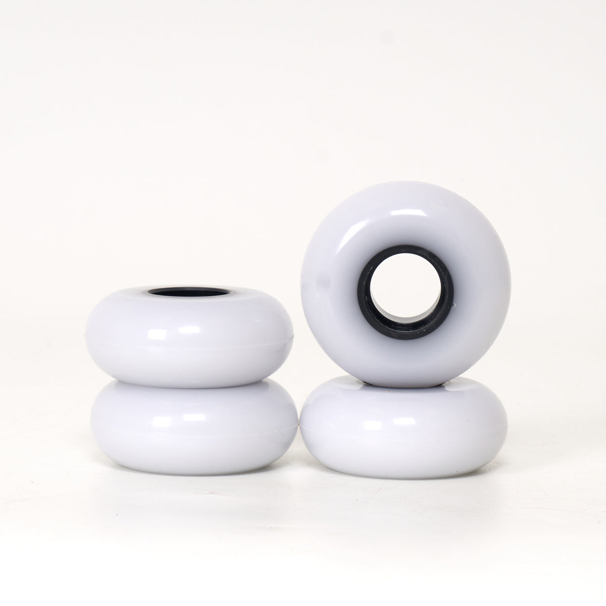 Undercover Blank 58mm Skateboard Wheels - Natural Color (4-Pack Set) - Perfect for Street Skating & Smooth Rides