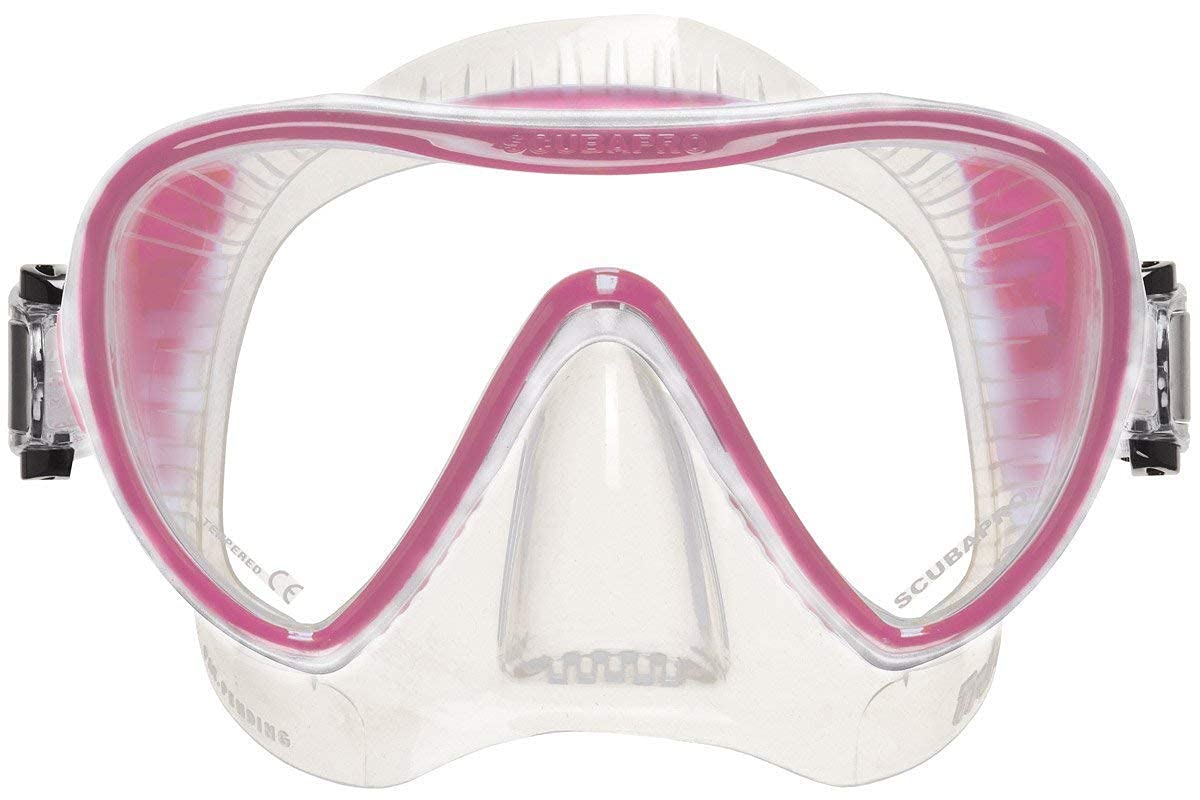 SCUBAPRO Synergy 2 Dive Mask - Premium Scuba Diving Snorkeling Mask with Tempered Glass Lens for Clear Underwater Vision | Perfect for Ocean, Pool & Spearfishing Adventures