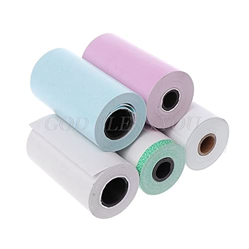 Thermal Printer Sticker Roll - Mini Printable Clear Photo Paper for Label Printing - Smudge-Proof & Portable - Ideal for DIY Crafts, Shipping Labels & Home Office Use (Color: A)