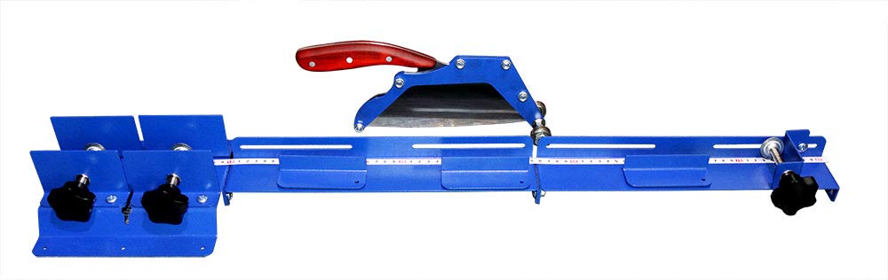 INTBUYING Screen Printing Squeegee Rubber Cutting Scissors - Professional Scraper Cutter for Silicone Rubber Tube - Perfect for DIY Crafts, Screen Printing, and Rubber Tube Cutting Projects