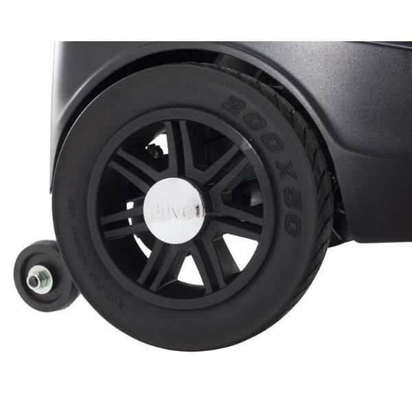 Drive Medical Scout 3 Wheel Mobility Scooter - Lightweight & Portable for Adults & Seniors - Ideal for Shopping, Travel & Outdoor Activities