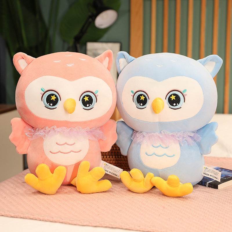 Luna the Owl Plush Toy - Soft & Cuddly Stuffed Animal for Kids, Nursery Decor, Birthday Gifts & Collectibles | Perfect for Bedtime, Playtime & Room Decoration